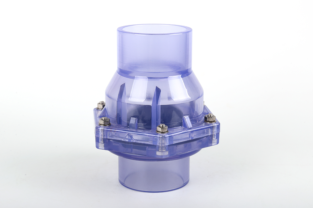 红桥透明翻板式止回阀